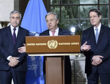 Γκουτέρες: «Υπάρχει προοπτική λύσης του Κυπριακού με ξεκάθαρο χρονικό ορίζοντα»